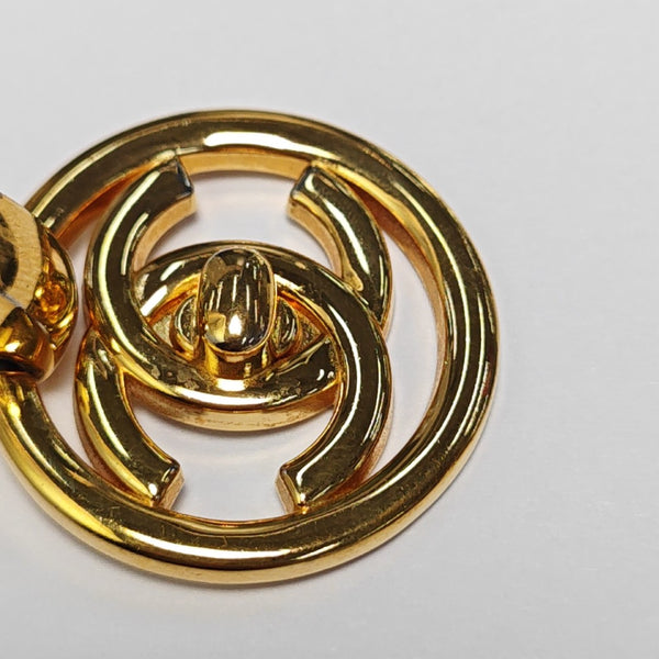 Metal Gold Clip On Earrings