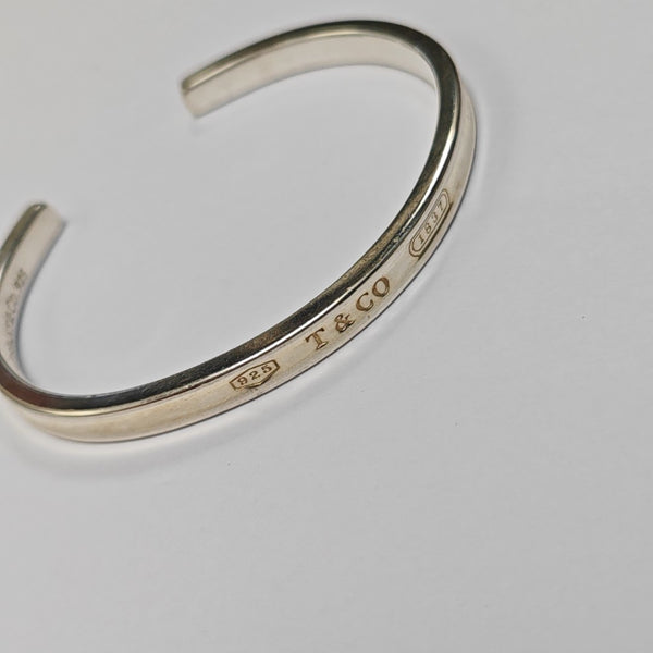 Tiffany 1837 925 Sterling Silver Bangle