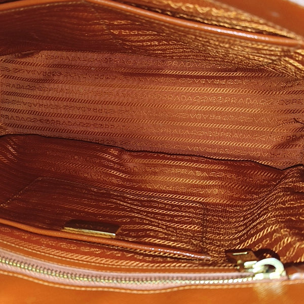 Authenticated pre-owned Galleria Extra Large Saffiano Calfskin Orange - Tote Bag at Looply