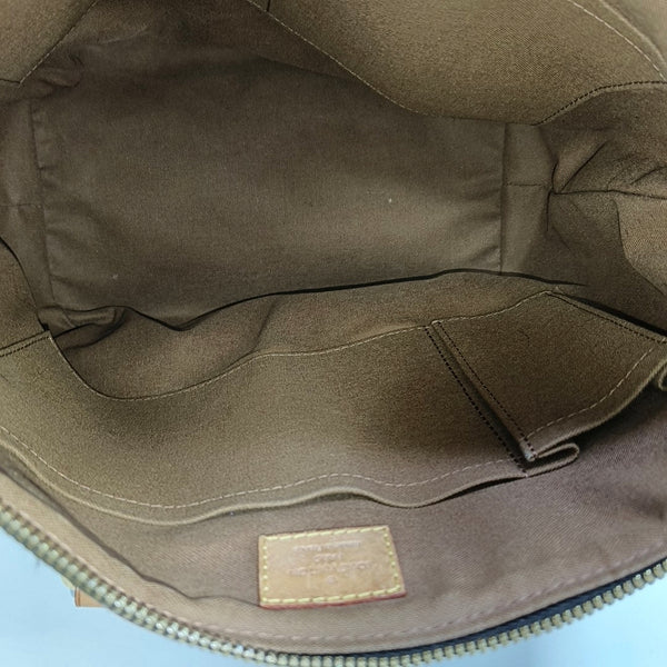 PALERMO PM Monogram Coated Canvas Brown