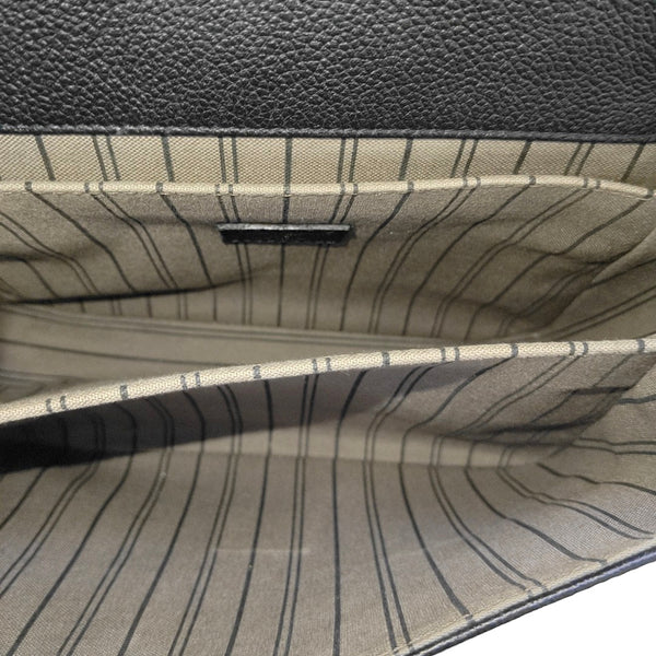 MÉTIS MM Monogram Calfskin Black