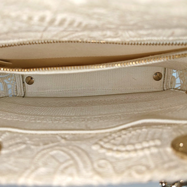 Lady D-Lite Medium Canvas White