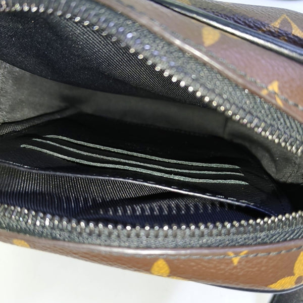 CHRISTOPHER Monogram Coated Canvas Brown