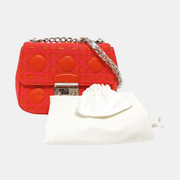 Miss Dior Cannage Calfskin Red