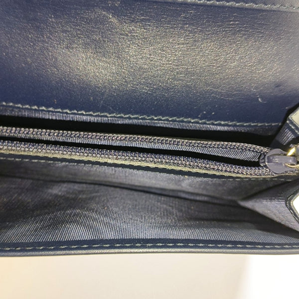 Calfskin Clutch Blue
