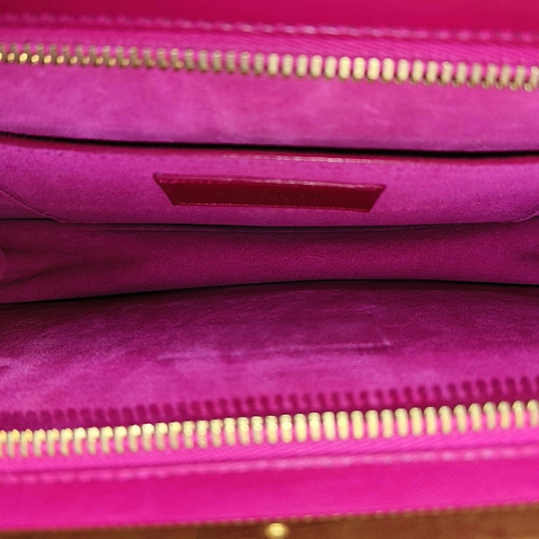Calfskin Clutch Red