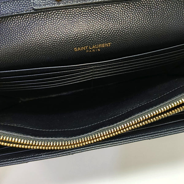 MONOGRAM Medium Chevron Calfskin Black