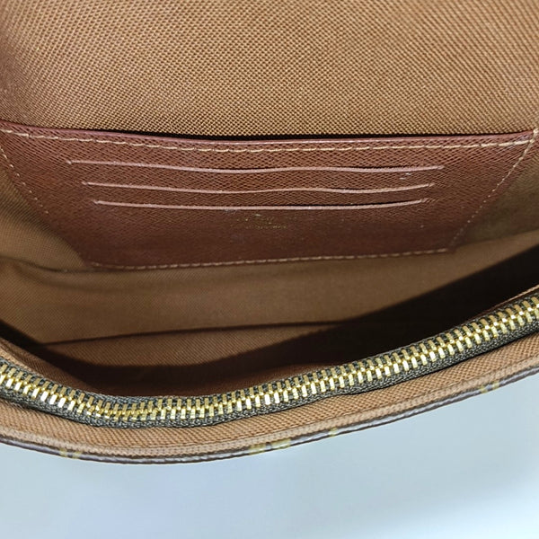 IVY Monogram Coated Canvas Brown