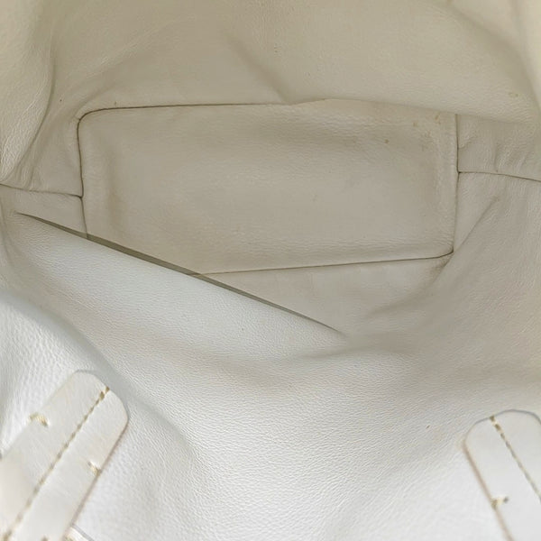 Anjou Mini Coated Canvas White
