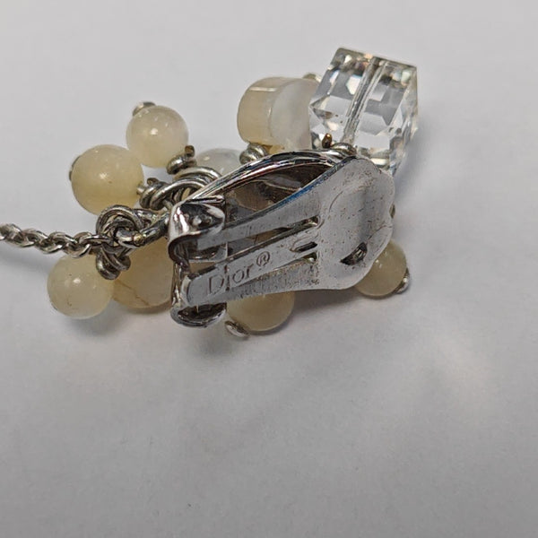 Metal Silver Clip On Earrings