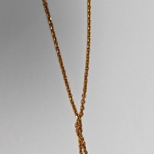 J'adior Metal Gold Necklace