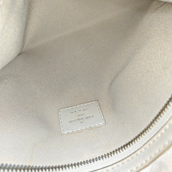 FLAT Monogram Coated Canvas Gray