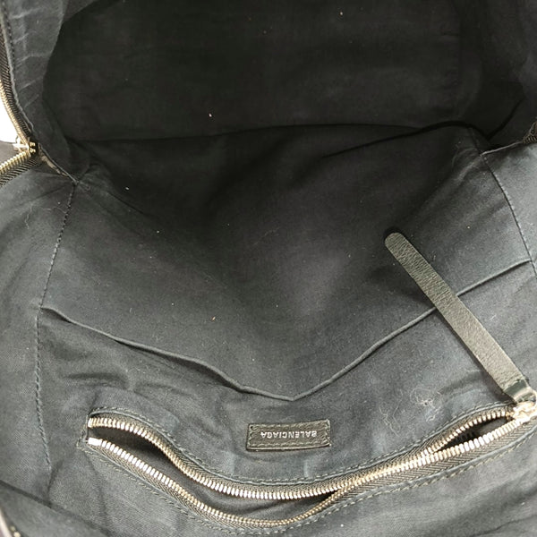 Calfskin Backpack Large Black