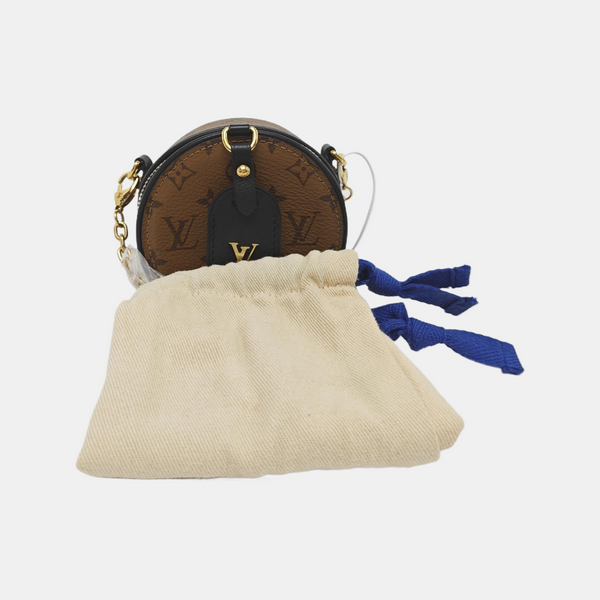 BOITE CHAPEAU Monogram Coated Canvas Beige