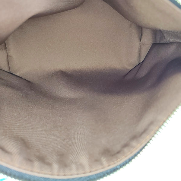Monogram Coated Canvas Shoulder Bag Brown