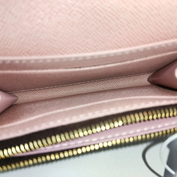 ROSALIE Monogram Coated Canvas Brown Wallet