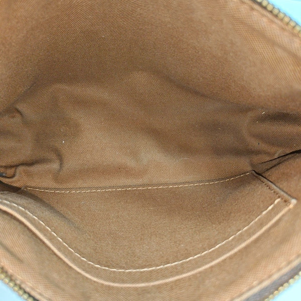 ACCESSOIRES GM Monogram Coated Canvas Brown