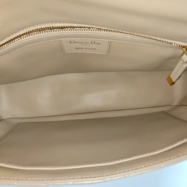 Dior Caro Cannage Calfskin Beige