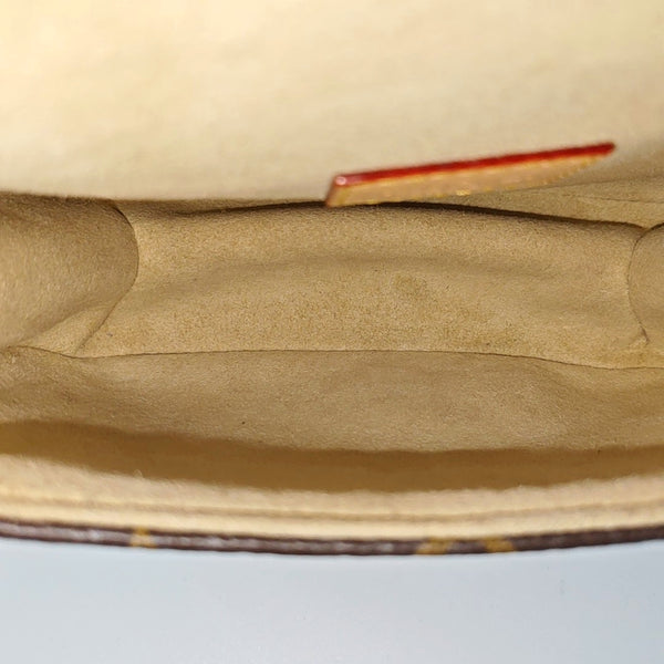 SAUMUR BB Monogram Coated Canvas Brown