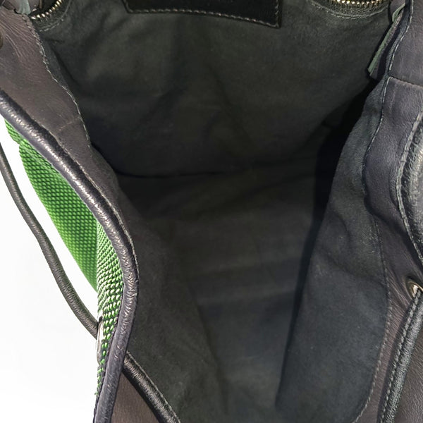 Fabric Backpack Green