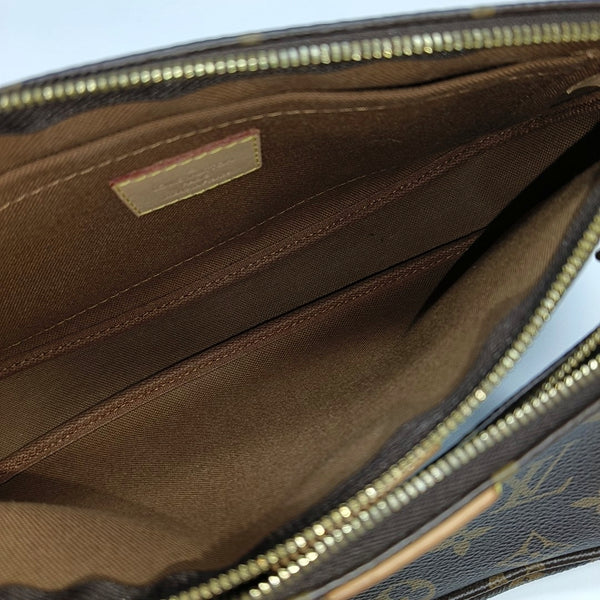MULTI Monogram Coated Canvas Brown