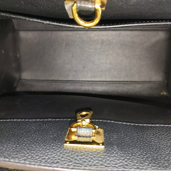 CITY STEAMER PM Calfskin Black