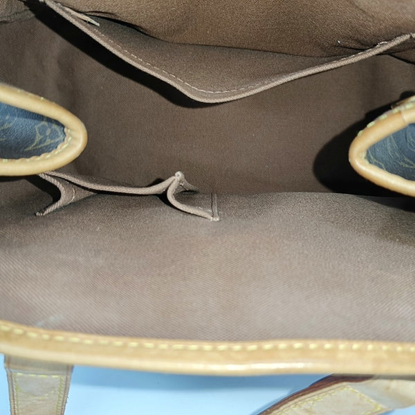 BATIGNOLLES PM Monogram Coated Canvas Brown