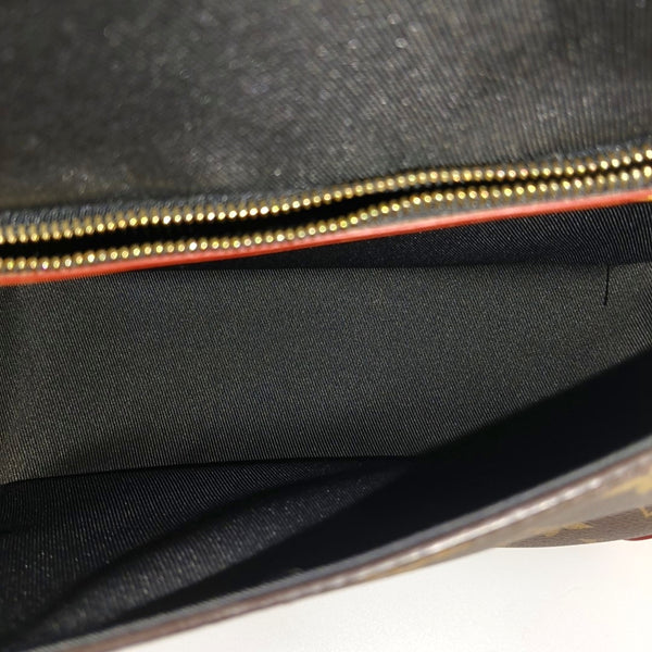 DIANE Monogram Coated Canvas Brown
