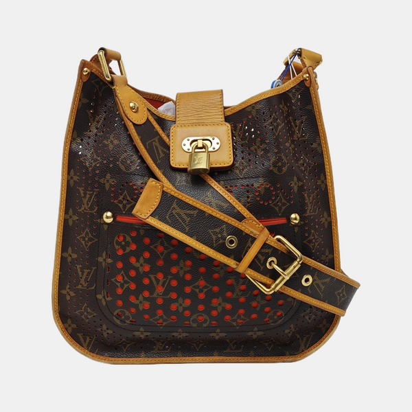 MUSETTE1 Monogram Coated Canvas Brown