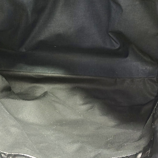 Crush Large Quilted Calfskin Black