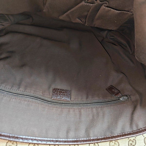 Monogram Canvas Crossbody Bag Beige