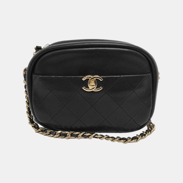 Quilted Calfskin Black