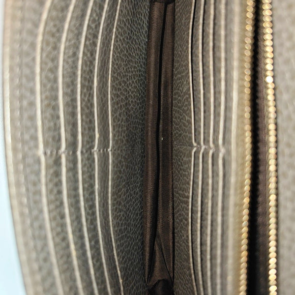 Interlocking G Small Calfskin Gray