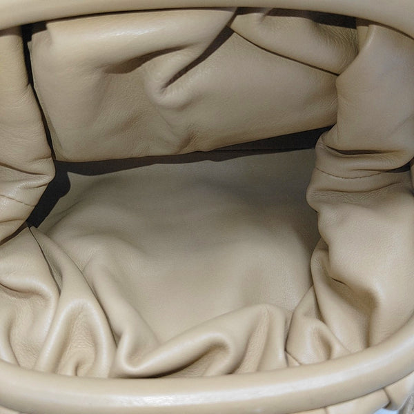 The Pouch Mini Lambskin Beige