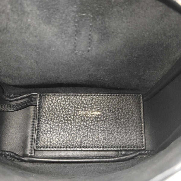 LE 5 À 7 Mini Deer Leather Black
