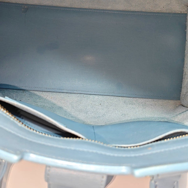 CHYC Y LIGNE Small Calfskin Blue