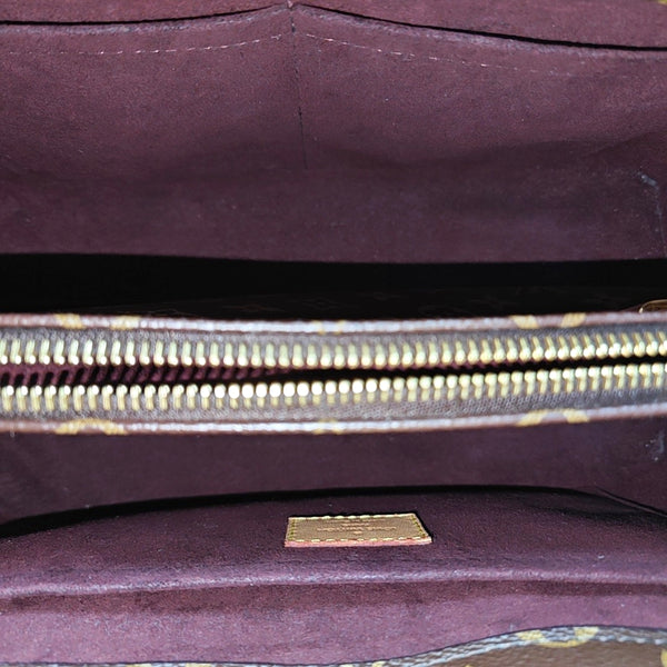 MONTAIGNE Monogram Coated Canvas Brown
