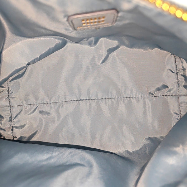 Canvas Top Handle Bag Blue
