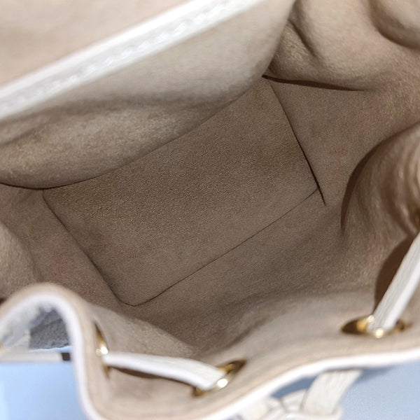 NOÉ Mini Monogram Calfskin Beige