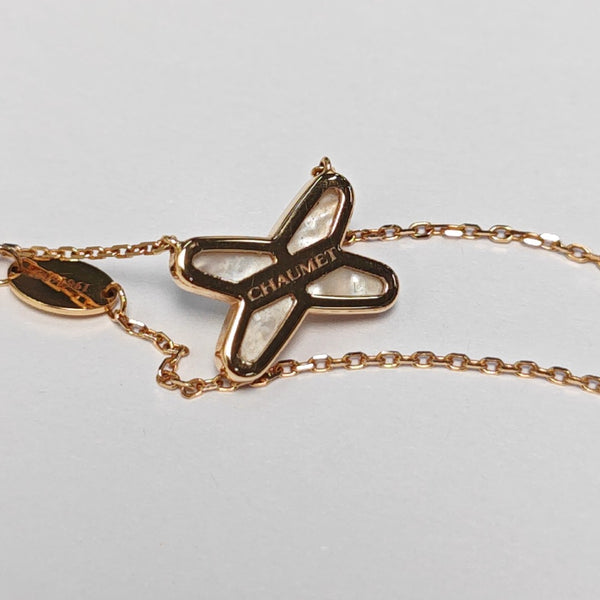 Jeux De Liens 18k Rose Gold Necklace