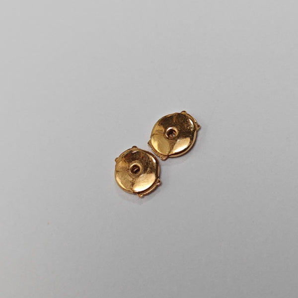 BVLGARI BVLGARI 18k Rose Gold Stud Earrings