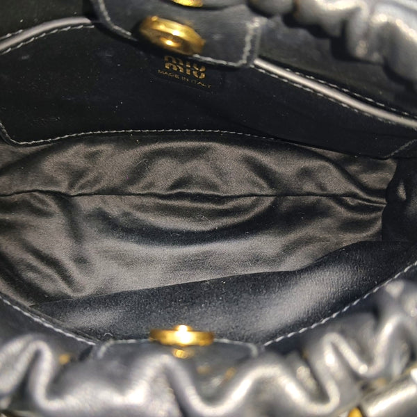 Lambskin Shoulder Bag Black
