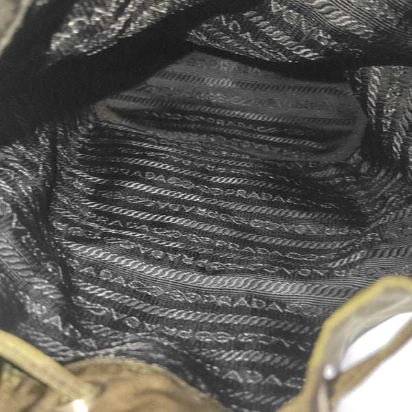 Nylon Bucket Bag Multicolor