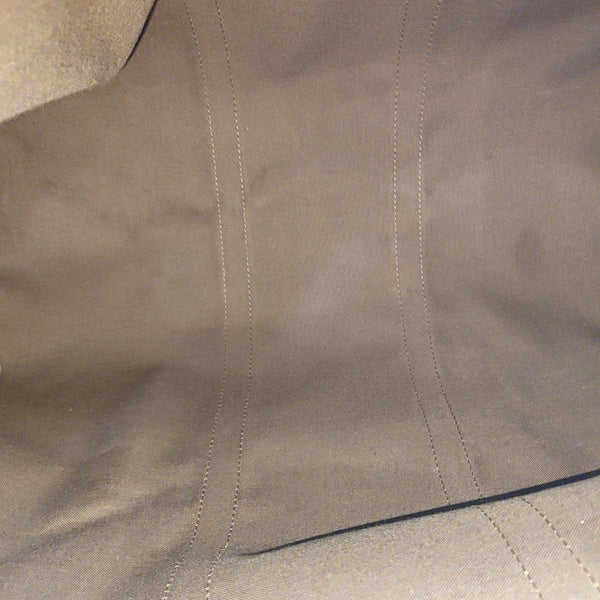 KEEPALL 50 Monogram Coated Canvas Brown