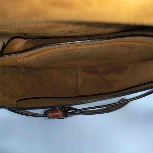 Gate Small Calfskin Brown