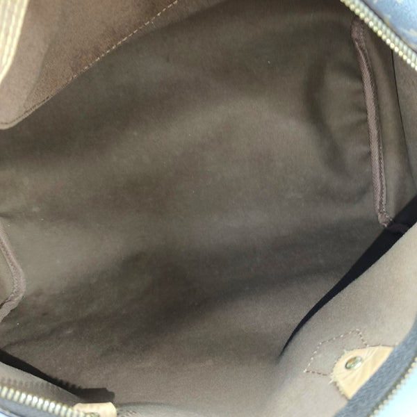 SPEEDY 35 Monogram Coated Canvas Brown