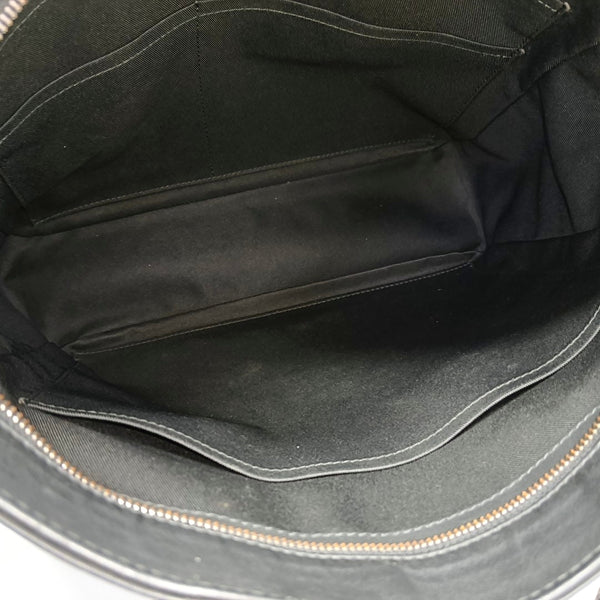 TADAO PM Damier Graphite Piel de Becerro Negra