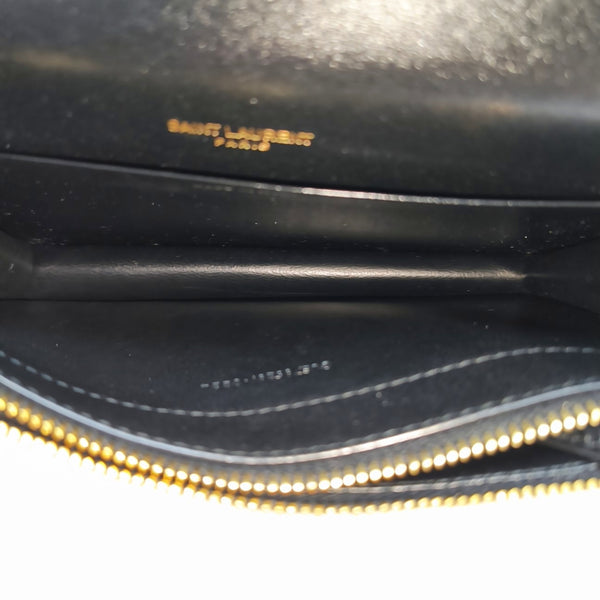 Calfskin Shoulder Bag Black