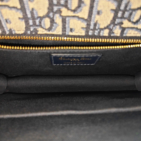 30 Montaigne Oblique Canvas Blue