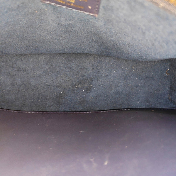 DOUBLE V Monogram Calfskin Blue